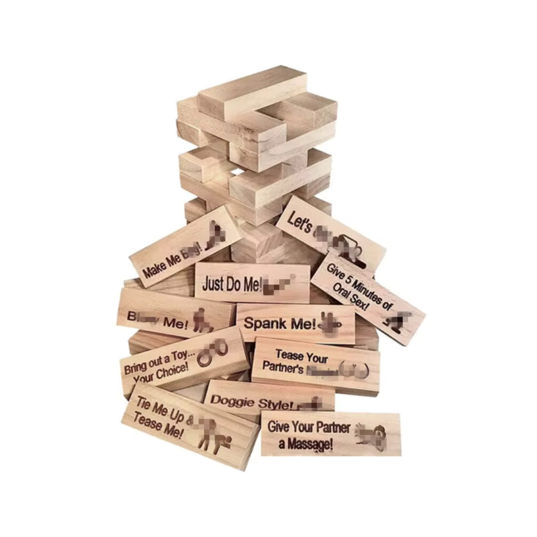 Love Jenga - kinky adult Challanges