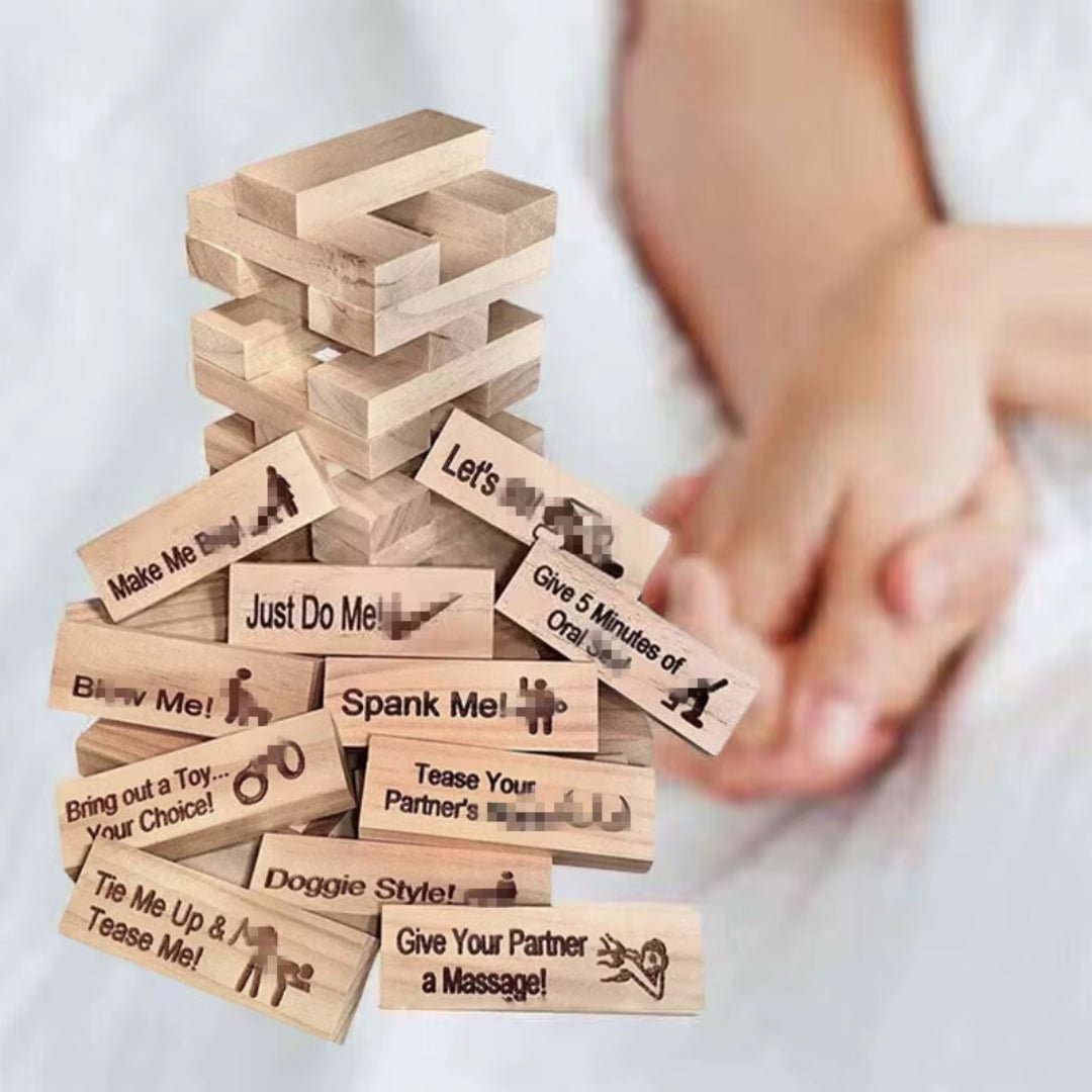 Love Jenga - kinky adult Challanges - Loveblanket