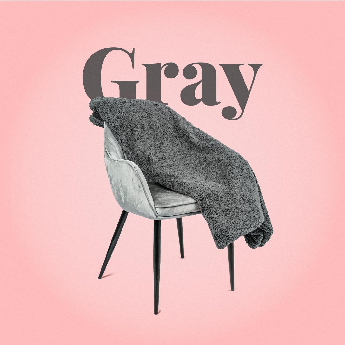 Love blanket variant image grey