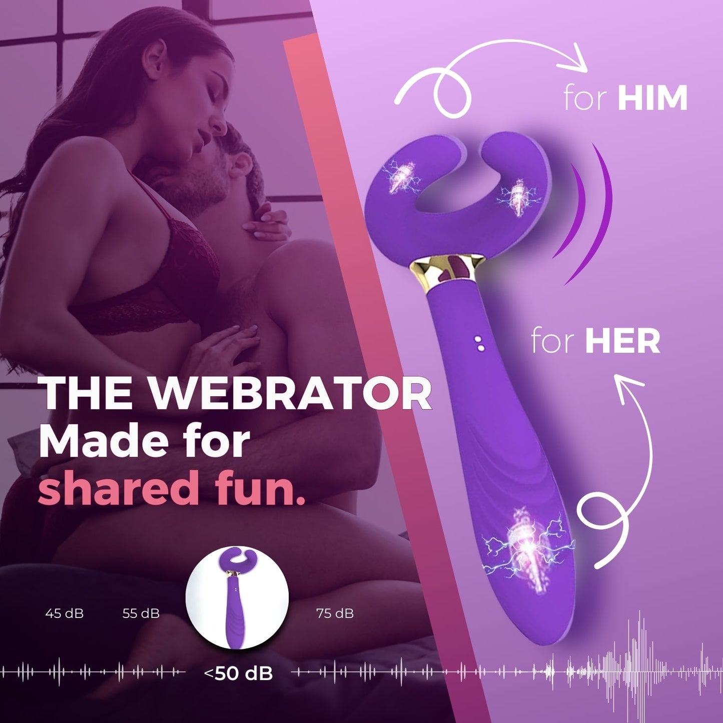 WeBrator - Shared vibration fun - Loveblanket
