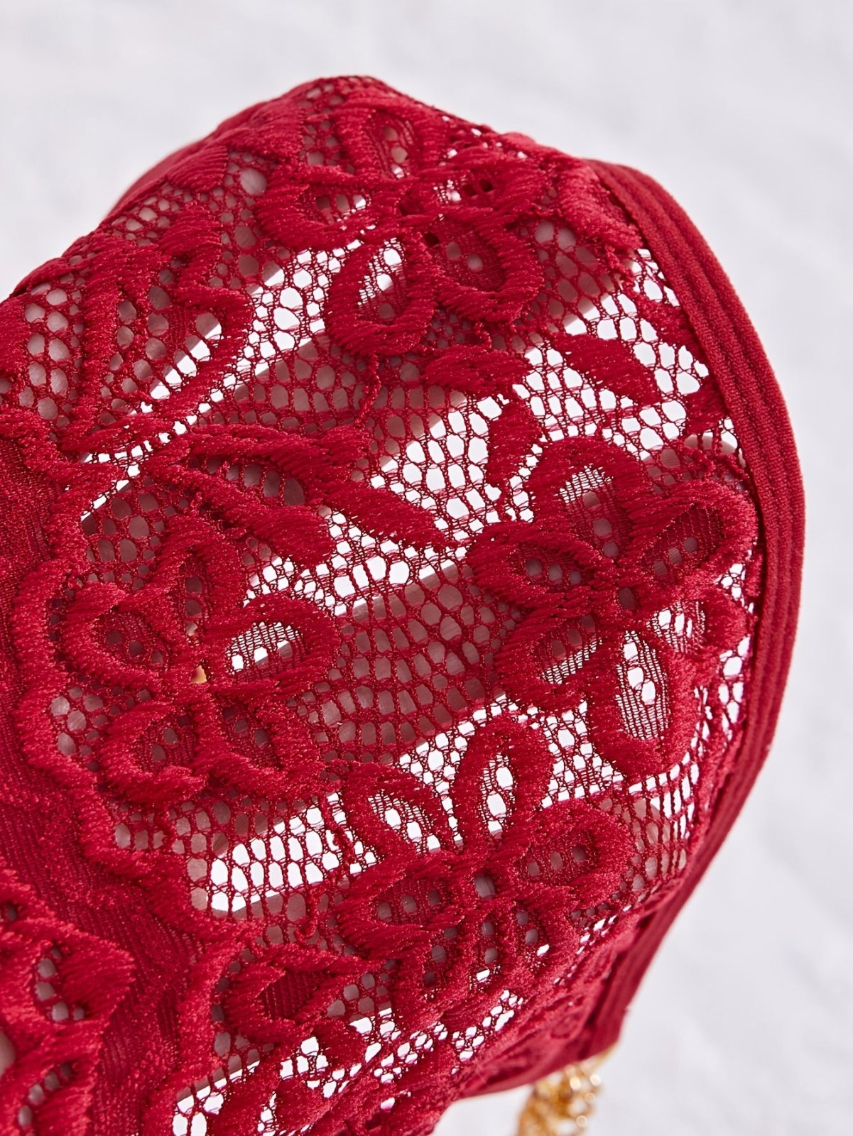 5pcs Solid Color Flower Lace Sexy Lingerie Set - Loveblanket