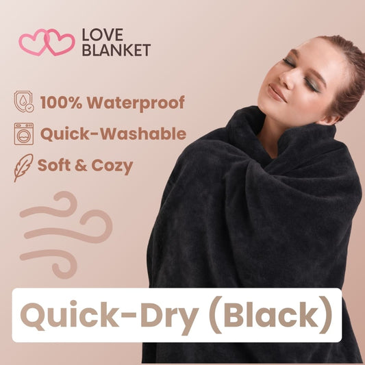 Waterproof Quick-Dry Love Blanket™ for faster reuse - Love Blanket