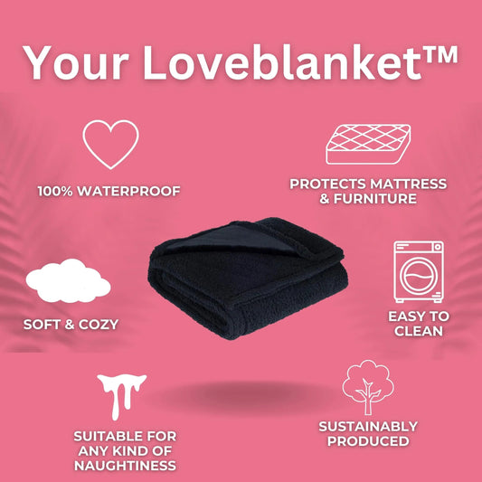 Loveblanket™ - The Waterproof Cuddle Blanket + Lovepillow - Loveblanket